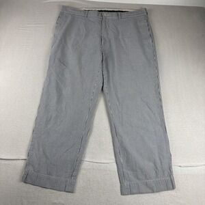 Brooks Brothers Mens Seersucker Pants fits 38*26 Coastal preppy lightweight